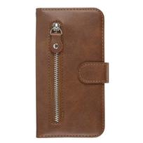 Odinė piniginė su užtrauktuku ir atvartu, skirta Samsung Galaxy S24 S23 FE A05 A05S A14 A15 A23 A24 A33 A34 A53 A54 A73 M54 M34, telefono dėklas Galaxy A34 5G