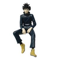 Latest Jujutsu Kaisen Fushiguro Megumi Action Figural Sitting Doll Car Decoration PVC Model Children Gifts Model Playthings