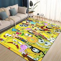 3D Animacinis S-Kempiniukas Linksmas Kilimas, Kilimas Svetainei Miegamajam Sofai Prie Durų Dekoras, Vaikams Neslystantis Grindų Kilimėlis 40x60cm