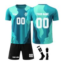 Vaikų futbolo apranga Berniukų futbolo komplektai Futbolo komplektai berniukams Mergaičių futbolo apranga Jaunimo futbolo uniformų komplektas su kojinėmis ir šortais XXXL juoda