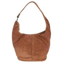 MICHAEL KORS Sonny gold hardware patchwork design cowhide hobo shoulder bag medium size women's brown auksas