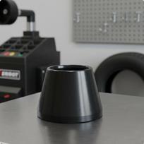 36 mm veleno balansavimo kūgis Tikslaus dydžio ratų balansavimo stendo Tikslus dizainas Automobilio įrankio dalis gray