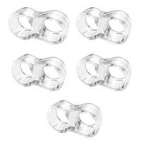 Door Stopper Transparent Silica Gel Door Handle Buffer Wall Protection Doorknob Bumper Walls Furniture Protective