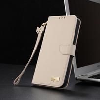 PU odos atverčiamas dėklas Samsung Galaxy A13 A23 A33 A53 A14 A24 A34 A54 A15 A25 A35 A55 A16 A26 A36 A56 A17 A37 A57 Piniginės dangtelis Galaxy M13 5G balta