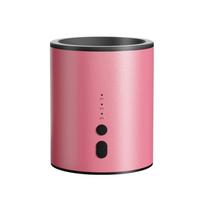 2-in-1 vaško tirpintuvas USB kištukas Elektrinis aromatinis žvakių aliejaus degiklis Metalinis vaško šildytuvas Valgomojo baro pink