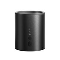 2-in-1 vaško tirpintuvas USB kištukas Elektrinis aromatinis žvakių aliejaus degiklis Metalinis vaško šildytuvas Valgomojo baro juoda
