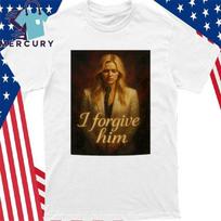 Erika Kirk I Forgive Him T-Shirt XXL black