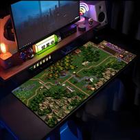Heroes of Might and Magic 3 Map Art Mouse Pad XXL Rubber Non-slip Mousepad Keyboard Pads Gaming Accessories Mouse Mat 900x400mm 30cmx80cm(11.8x31.5inch)