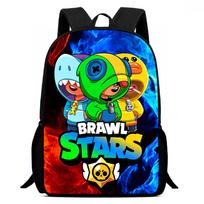 Brawl Stars Kuprinė Didelės raiškos Spausdinimas Daugiafunkcinė Lengva Kuprinė blue