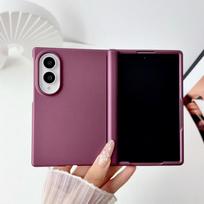 Skirta Samsung Galaxy Z Fold 8 Plati vientisos spalvos telefono dėklas Ašies vyris Apsauginis Galaxy Z Fold 8 kompiuterio kietas galinis dangtelis Galaxy Z Fold 8