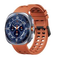 Original Silicone Strap for Samsung Galaxy Watch Ultra 2 47mm 2026 Sport Band Bracelet for Galaxy Watch Ultra 2/1 47mm Wristband Galaxy Ultra 47mm ruda