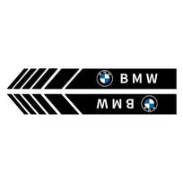 Automobilio lipdukas 2 vnt. Sunkvežimio vinilinė juosta Sportinis galinio vaizdo veidrodėlio šoninis lipdukas BMW M E46 E90 E60 F30 F10 E39 E36 F20 G30 G20 E87 juoda