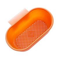 3 spalvos likučių kriauklės plastikinės kriauklės maisto gaudyklė patvari kriauklės nutekėjimo krepšelis šeima oranžinė