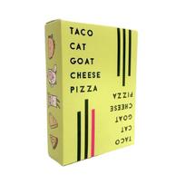 Taco Katė Ožkos Sūris Pica Kortų Žaidimas Šeimos Pramogoms Party Žaidimas Vaikams Ir Suaugusiems Taco yellow