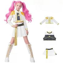 Zoey Rumi Mira Cosplay Kostiumas Kpop Moterys Merginos Helovinas Karnavalas Suaugę Vaikai Vaikas Šventė Vaidmenų Žaidimo Apranga 160 beige