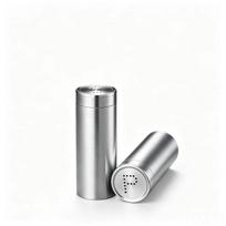 Elegant Gold Stainless Steel Spice Bottle Set - Pair of 304 Pepper & Salt Jars