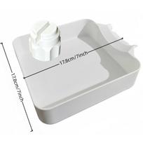 Washing Machine Drain Tray, Leakproof Water Collection Design, Prevents Floor Overflow During Filter Cleaning, Laundry Tool