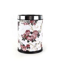 Apvalus plastikinis šiukšliadėžė be dangčio miegamajam ir vonios kambariui 10L 30cm*22cm