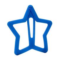 Oversized Star Shaped Hair Clip Hollow Back Head Hair Clip Creative Hair Barrette  for Women Girls mėlyna