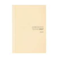 Hobonichi Techo 2027 Main Body Kazun A5 1 Page per Day January Monday Start beige