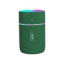 220 ml Mini Automobilio Oro Drėkintuvas USB Ultragarsinis Eterinių Aliejų Difuzorius Išmanus Valytuvas Namų Aromaterapijai Anijonų Rūko Generatorius LED Naktinis Šviestuvas black