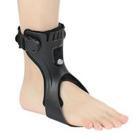 Nuleidžiamas pėdos įtvaras Ortozės kulkšnies atrama su patogia pripučiama oro pagalve, skirta vaikščioti Hemiplegia Stroke Batai Right foot-S juoda
