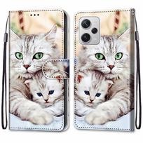 Prabangus dažytos odos dėklas piniginė knygutės stiliaus apsauginis dangtelis Redmi Note14/Note13/Note12/Note11/Note10/Redmi Note 12S 11R 12R 8T 9S Redmi Note 10S