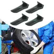 4 vnt. padangų keitimo spaustukų dangteliai Apsauginės movos Padangų nuėmimo mašinos griebtuvo dalių Ratlankių apsaugos Style C black