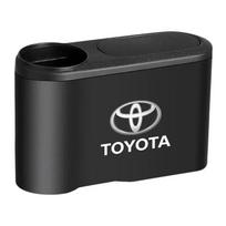 Pakabinamas automobilio šiukšliadėžė Automobilio emblema Šiukšliadėžės priedai Toyota Trd Corolla Yaris Aygo Prius CHR Camry Auris Avensis Land gray