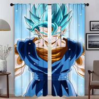 D-Dragon-ballS Langų Užuolaida Kambariui 2 Skydeliai Blackout Užuolaidos Pertvaros Tiulis Miegamajam Namų Interjero Užuolaidos Roletai Vaikui W50xH70cmx2pcs-CL