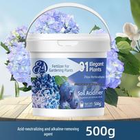 Rapid pH Balancer: Acidic Fertilizer & Soil Acidifier for Flowers blue