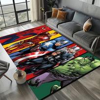 Disney Žmogus-voras Marvel Keršytojai Animacinis kilimas Svetainės Miegamojo Sofos Balkono Įėjimo kilimėlis Namų dekoras Neslystantis durų kilimėlis 40x60cm gray