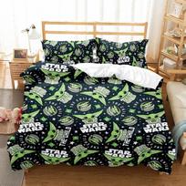Sw Baby Yoda The Mandalorian Patalynės Komplektai Antklodė Antklodė Patalynės Užvalkalas Užvalkalas Pagalvės Užvalkalas 2-3 Vnt Rinkiniai Vaikams Suaugusiems Dydžio EU Single 135x200cm black