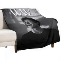 Wincent Weiss Mielas prabangus storas pledas su mielu languotu raštu žiemai 30x40in gray