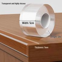 Lipnus skaidrus silikoninis kampų apsaugas sienoms ir briaunoms Essential Home Safety gray
