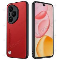 Leather Funda for Honor 400 Pro (Global) Case Luxury PU Leather Protection Phone Cover for Honor 400 (Global) Shockproof Capa Honor 400 Pro (Global) raudona