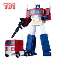 30CM transformuojamas robo žaislas MasterPiece G1 Animacinis variantas Ultra Magnus Optimus Prime Veiksmo figūrėlės Kolekcija Roboto dovanos Žaislai black