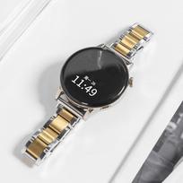 Plonas moteriškas dirželis Huawei Watch GT4/5 41mm 5Pro 46mm Nerūdijančio plieno apyrankė Samsung Galaxy 7 6 5 4 40mm 44mm Juosta Correa For Huawei GT5 41mm black
