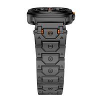 Metalinė apyrankė Samsung Galaxy Watch Ultra 47mm Aksesuarai Nerūdijančio plieno laikrodžio dirželis Galaxy Ultra 47mm Correa Riešinė Galaxy Ultra 47mm gray