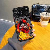 Dėklas IPhone 17 Pro Max 17P 16P 12 15 11 13 Mini 14 7 8 SE 16 Plus X XS XR Funda Galinis telefono dangtelis Dragon Ball Šaunus iPhone17 Pro Max