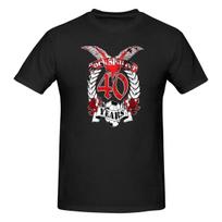 Cock Sparrer 40 Metų Piratai Press Records Marškinėliai T-shirt Tee Viršus Stilius Susiuvimas Geriausia Kokybė XL gray