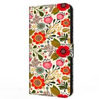 Odinis atverčiamas dėklas Samsung A25 Piniginė Stovas Knygos dangtelis Galaxy A15 4G 5G Magnetinė Gėlė Mielas A14 A34 A54 5G M13 4G A15 5G&Case & Strap