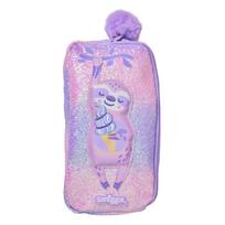 Smiggle dvigubo sluoksnio animacinis pieštukų dėklas vaikams - Dovana į mokyklą pink