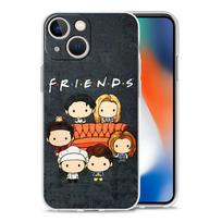Central Perk Kavos Draugai TV Laidos Telefono Dėklas iPhone 17 16 15 11 12 14 13 Pro Max Mini X XS XR 7 Plus 17E Atsparus Smūgiams Dangtelis iPhone17 Pro Max orange