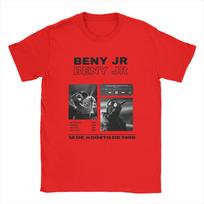 Beny Jr TShirt Unisex  Novelty Pure Cotton Tee Shirt Crewneck Short Sleeve T Shirts New Arrival Tops M black