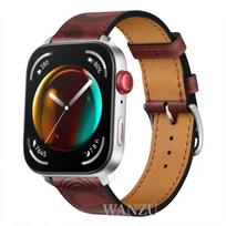 Aukščiausios kokybės odinis dirželis Huawei Watch Fit 5 Pro/4 Pro Sportui, patogus, kvėpuojantis apyrankės aksesuaras Huawei Fit 5/4/3 brown