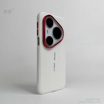 Dėklas Huawei Pura 80 Pro Pura70 Pro 70 Ultra Matinis Dryžuotas PU Oda Silikoninis Telefono Dangtelis Atsparus Smūgiams Bamperis Huawei Pura 80 Pro balta