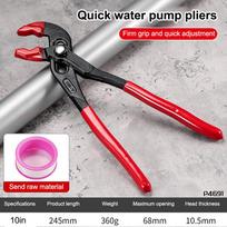 CR-V Water Pump Pliers  Extra Large Opening Anti-Slip Clamping Wrenches for Plumbing & Pipe Repair