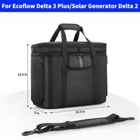 Nešiojimo dėklas Ecoflow Delta 3 Max Plus/Delta 3 Max elektrinei, Sandėliavimo krepšys, Vandeniui atsparus, Atsparus kritimui, Ecoflow River 3/3 Plus