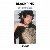 BLACKPINK Ruby CD Digipack Official Photocard JENNIE gray
